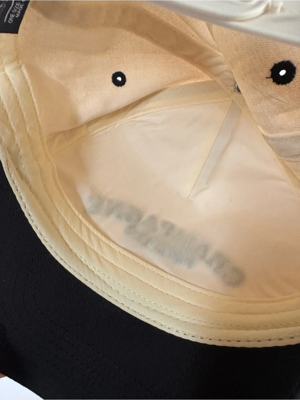 NWOT Anthropologie Kenz Kustomz Champagne Problems Trucker Hat